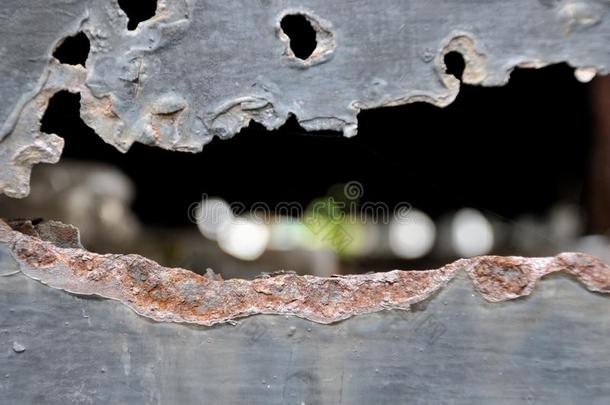 铁锈金属,损害关于铁锈和腐蚀背景