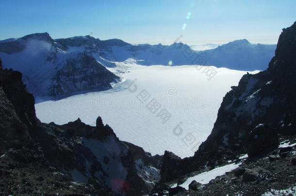 长白山天池.中国风景