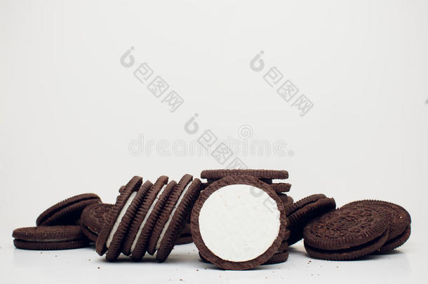 “白心”黑人<strong>奥利奥</strong>奶油夹心巧克力饼干甜饼干