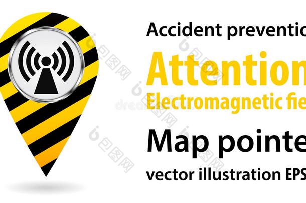 地图建议.危险电磁的田.安全信息.我