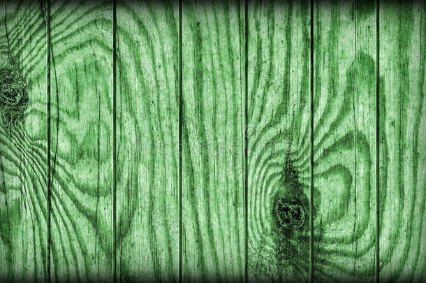 老的风化的有裂缝的有<strong>节</strong>的凯利帽绿色的松树木材铺地板上游阻力