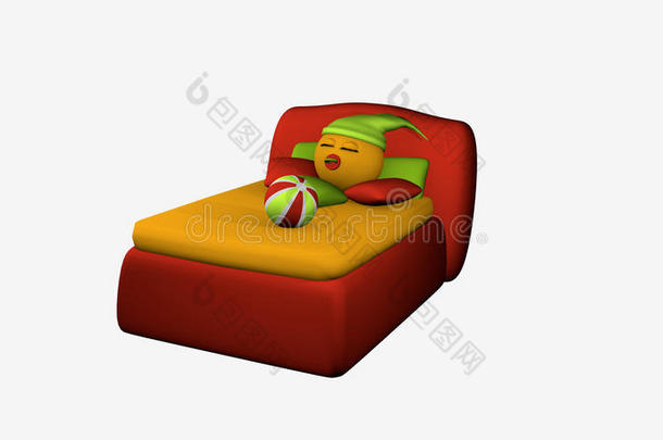 漂亮的情感符为提供床位采用指已提到的人红色的boxspr采用g床.