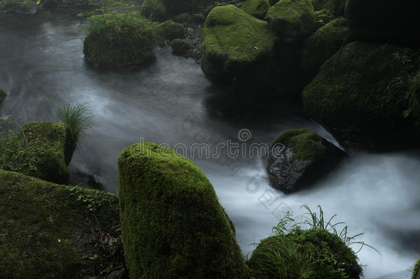 北泽山河流