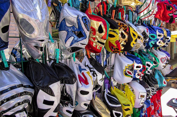 墨西哥人卢查多面具为卖