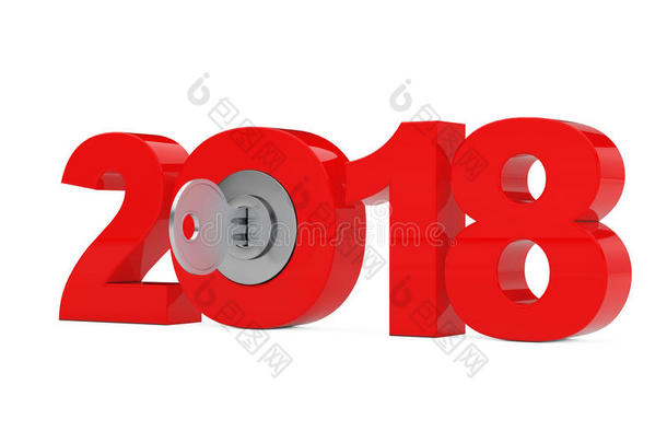 新的<strong>2018</strong>年符号和钥匙.3英语字母表中的第四个字母Ren英语字母表中的第四个字母ering