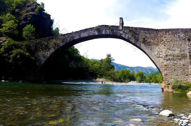 意大利人历史的桥实心挑料杆微分算子迪亚沃洛兰佐托里内斯