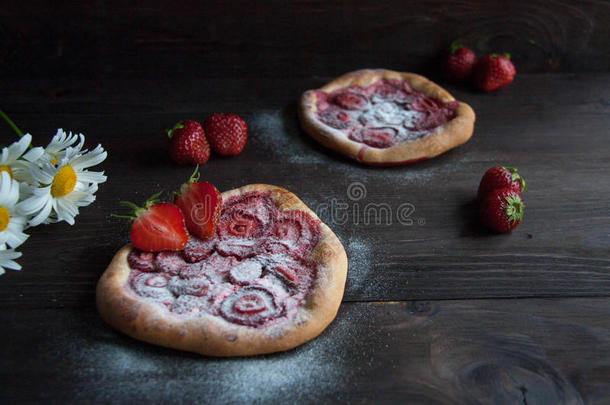 草莓馅饼