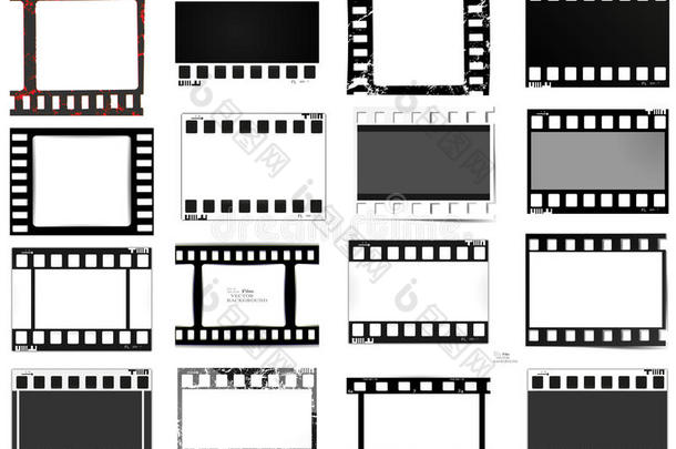 影片,电影,照片,电影<strong>胶片</strong>放置关于影片框架,说明
