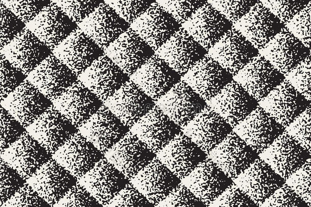 抽象的嘈杂的织地粗糙的几何学的情况背景.矢量接缝