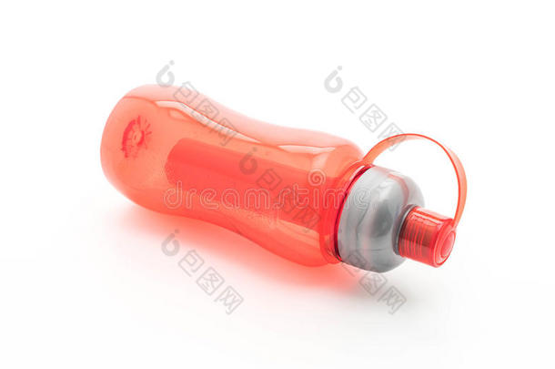 红色的塑料制品水瓶子或<strong>小卖部</strong>