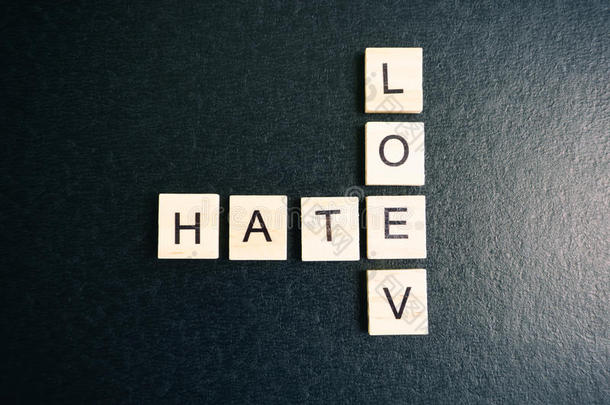 爱和仇恨纵横字谜使迷惑