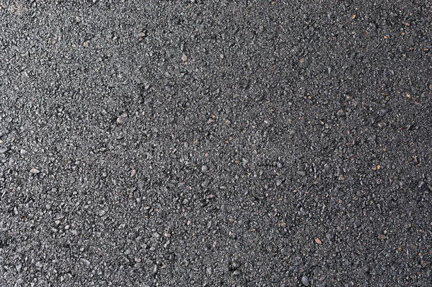 黑的沥青路碎石和沥青的混合材料表面质地