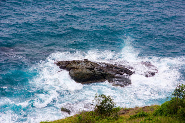 劈叉波反对岩石采用海