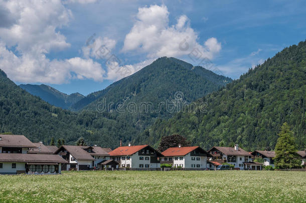 指已提到的人风景关于山采用蒂罗尔,奥地利