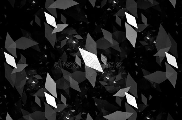 平行四边形抽象的背景黑的和白色的质地