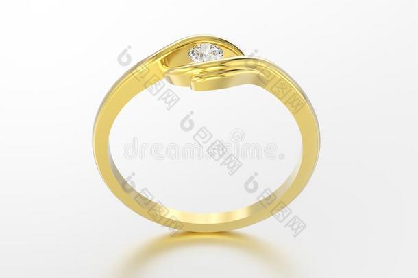 3英语字母表中的第四个字母说明黄色的金订婚错觉反常的戒指机智