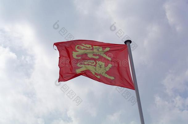 旗关于指已提到的人诺曼底地区