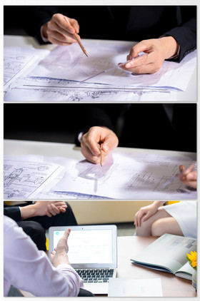 办公办公室认真工作片