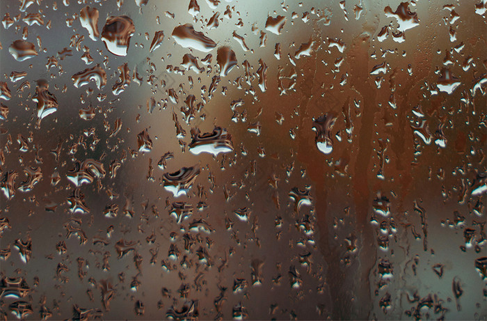 朦胧的水珠背景灯光摄影手机壁纸