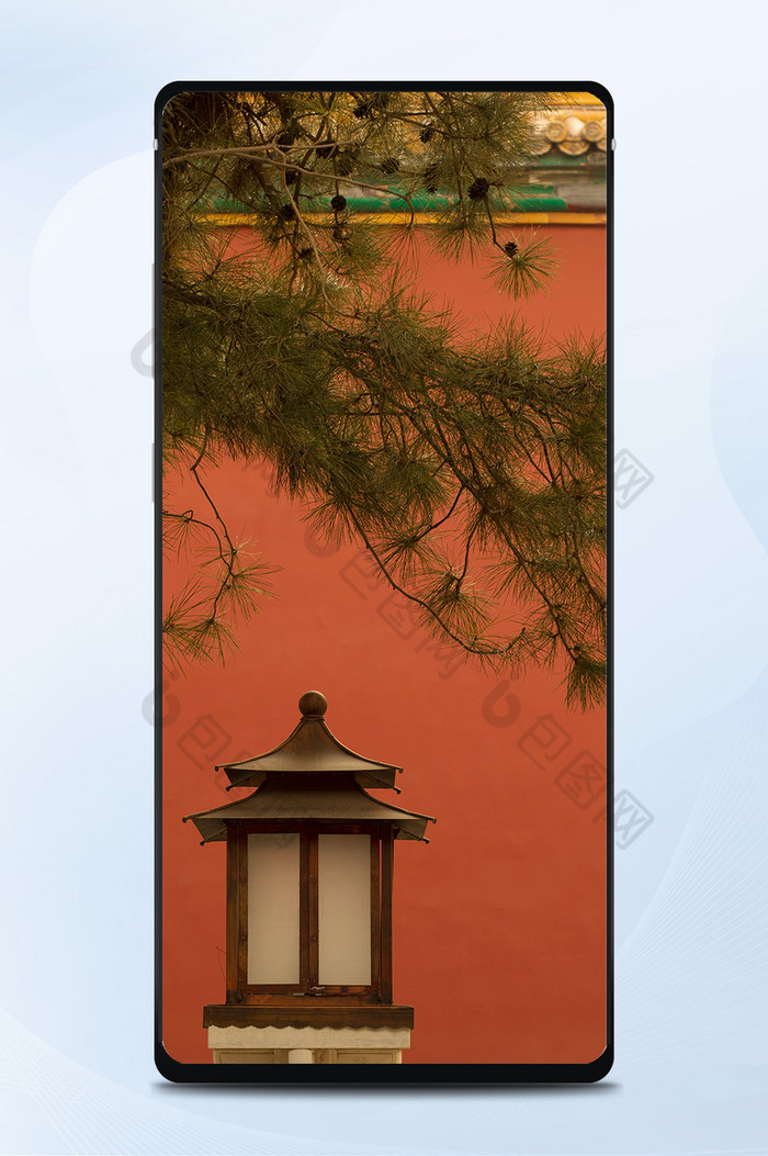 故宫红墙意境摄影图片手机壁纸图片图片