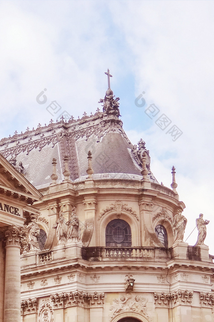 法国凡尔赛宫外景摄影图片手机壁纸
