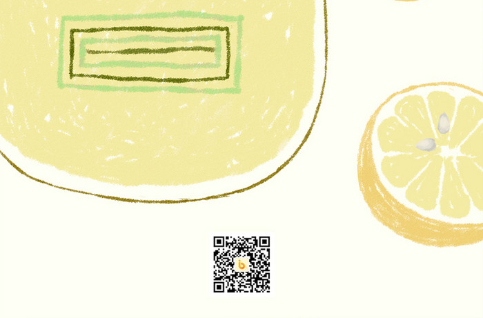 黄咖啡白手绘蜡笔童真有趣可爱早安手机海报