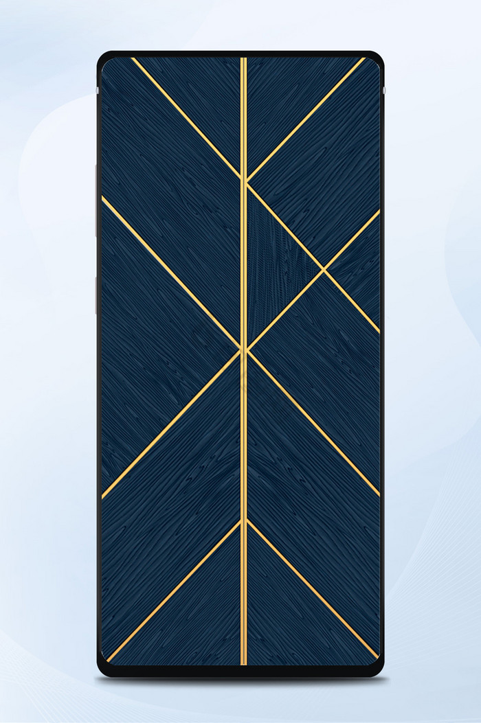 鎏金不规则线条大气地产海报背景