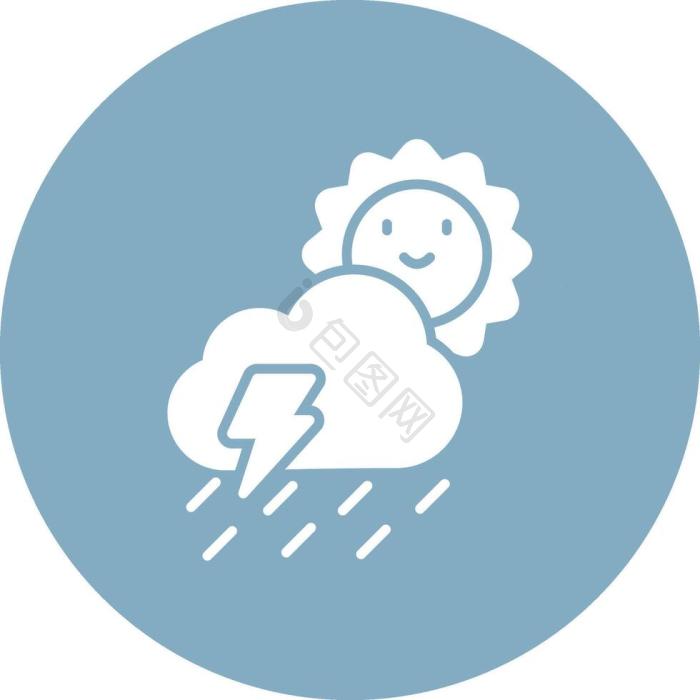 多云图标-多云图标设计图片-包图网
