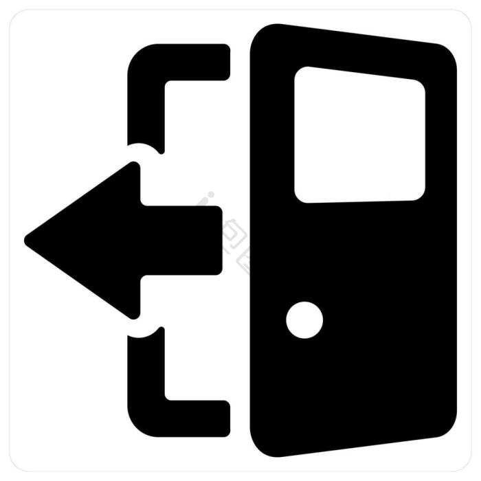 门图标-门图标设计图片-包图网