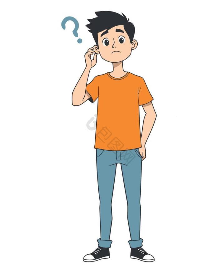 问号脸图片-问号脸素材免费下载-包图网