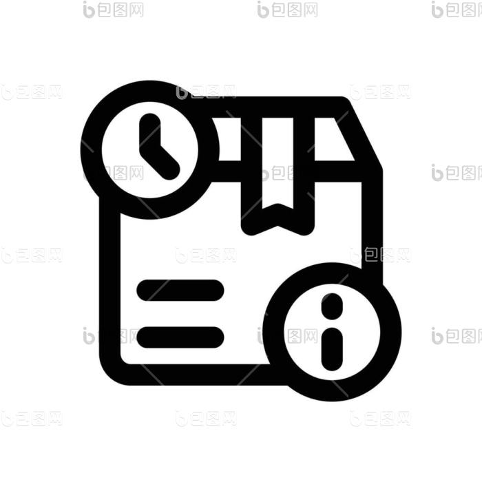 延迟线图标明了的网站和移动应用图标png下载-包图网